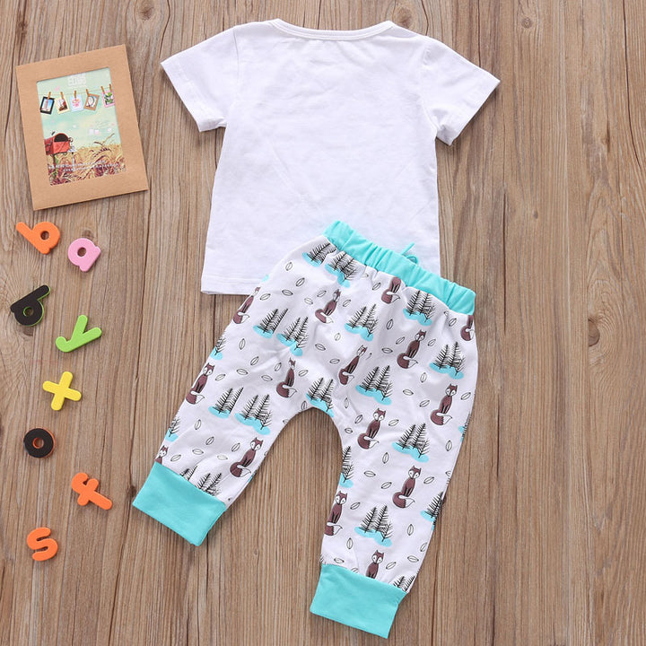 SnugBubs™ – Newborn Outfit Set | T-Shirt & Pants for Boys & Girls