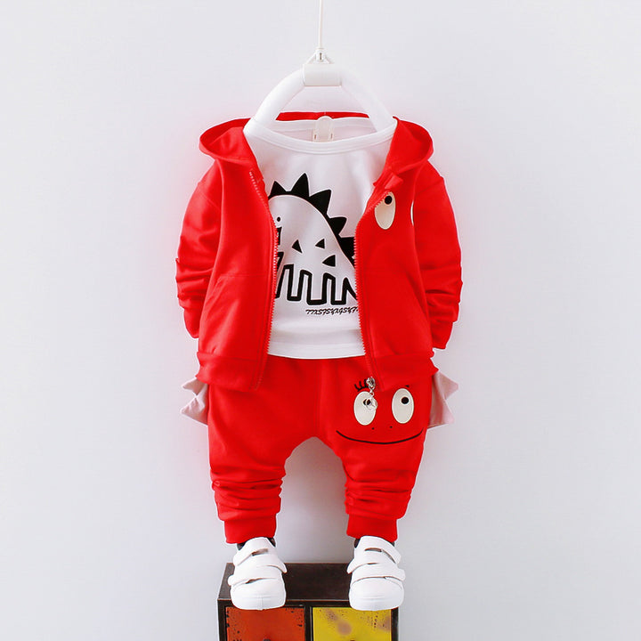 CozyKidz™ – Boys Cotton Outfit | Autumn, Spring & Summer