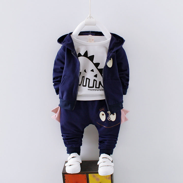 CozyKidz™ – Boys Cotton Outfit | Autumn, Spring & Summer