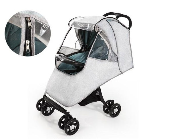 Universal Baby Stroller Cover™ – Warm, Rainproof & Windproof Protection