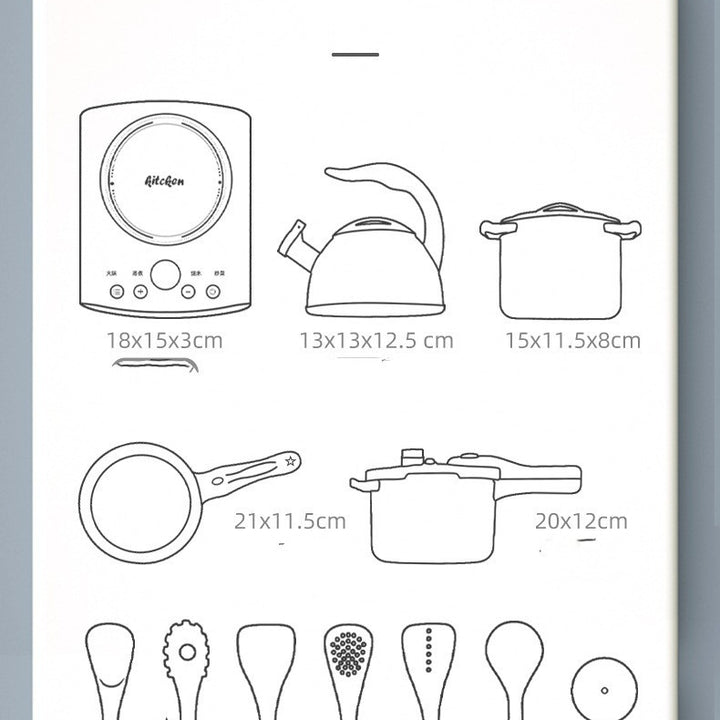 MiniChef™ – Kids Induction Cooker | 31-Piece Kitchen Playset