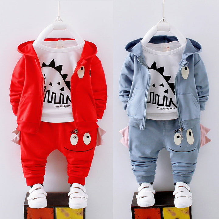 CozyKidz™ – Boys Cotton Outfit | Autumn, Spring & Summer