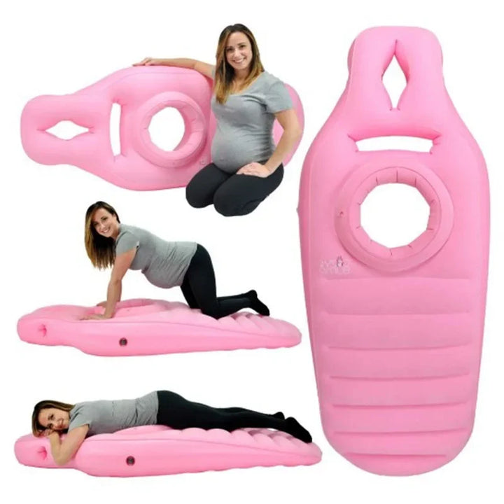 BellyNest™ – Inflatable Pregnancy Pillow | Sleep Comfortably Anytime