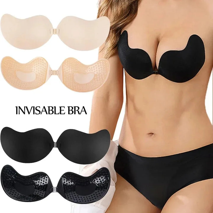SilkLift™ – Invisible Push-Up Bra | Strapless & Backless, Perfect Fit
