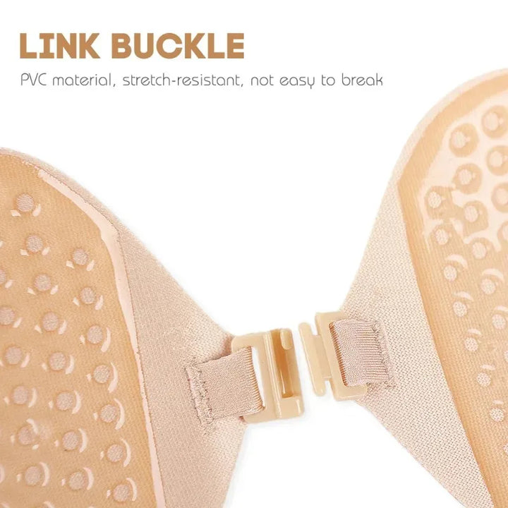 SilkLift™ – Invisible Push-Up Bra | Strapless & Backless, Perfect Fit