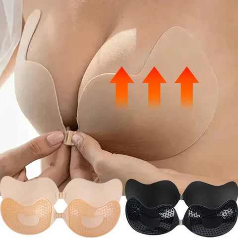 SilkLift™ – Invisible Push-Up Bra | Strapless & Backless, Perfect Fit
