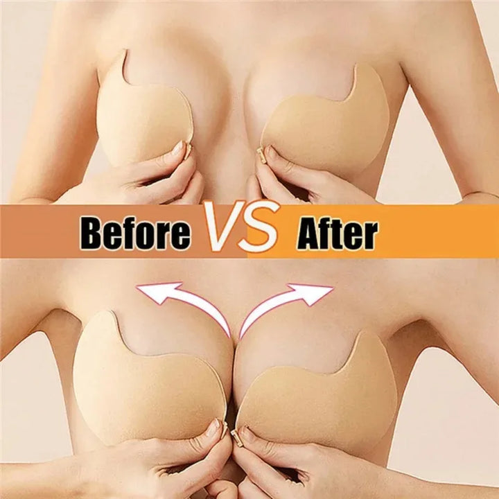 SilkLift™ – Invisible Push-Up Bra | Strapless & Backless, Perfect Fit
