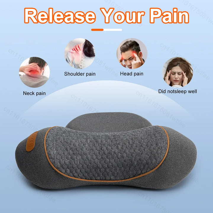 NeckRelief Pro™ – 3-in-1 Cervical Massage & Heating Pillow