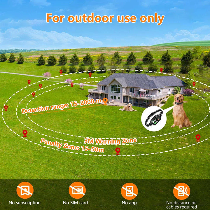 AirPaw™ – Smart GPS Dog Fence | Keep Your Pet Safe Anywhere