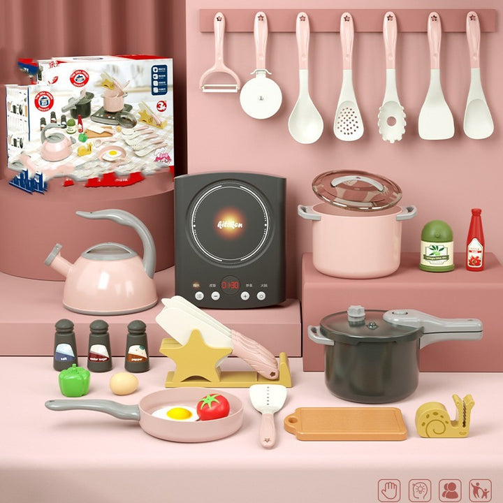 MiniChef™ – Kids Induction Cooker | 31-Piece Kitchen Playset